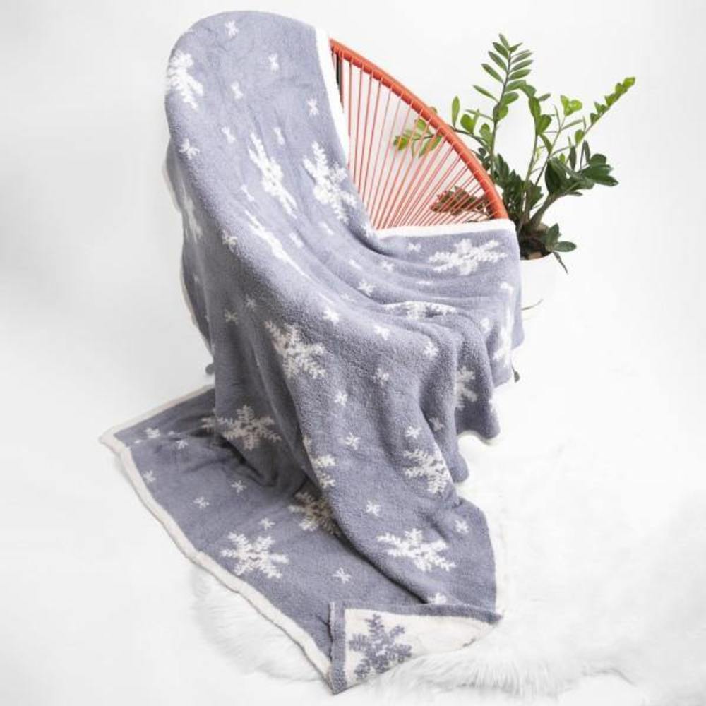 Cozy Snowflakes Blanket
